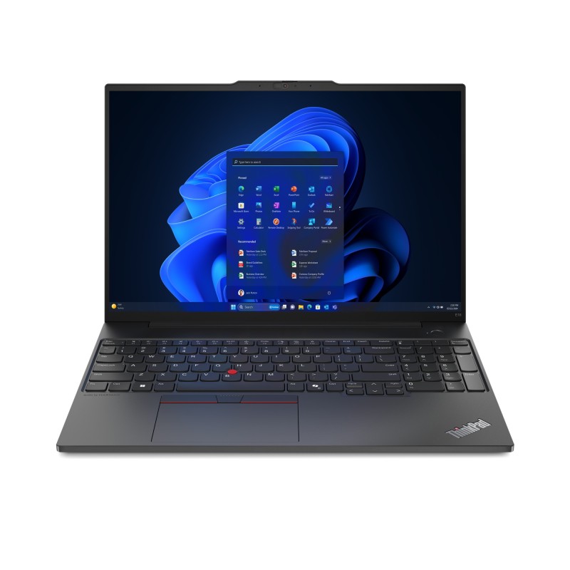 Lenovo ThinkPad E16 Intel Core Ultra 5 125U Computer portatile 40,6 cm (16") WUXGA 16 GB DDR5-SDRAM 512 GB - TASTIERA QWERTZ